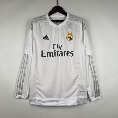 Retro Real Madrid 2015/2016 Tay Dài ( Sân Nhà )