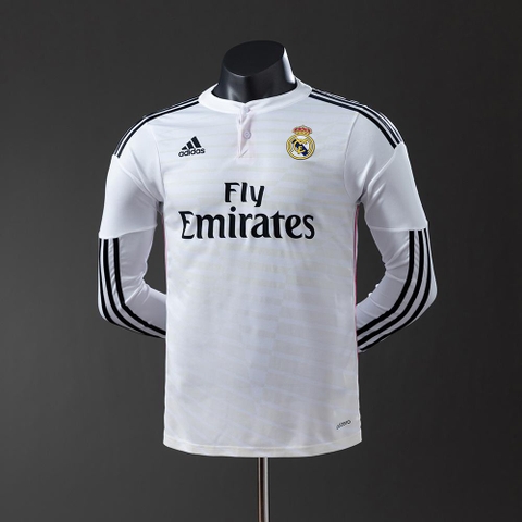 Retro Real Madrid 2014/2015 Tay Dài ( Sân Nhà )