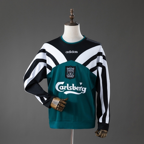 Retro Liverpool 1995/1996 Tay Dài ( Training )