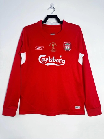 Retro Liverpool 2004/2005 Tay Dài ( Sân Nhà )