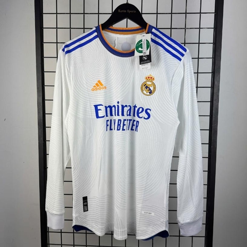 Retro Real Madrid 21/22 Tay Dài ( Sân Nhà )