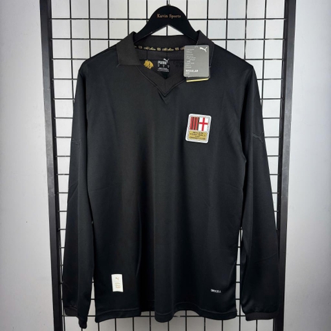 Retro Ac Milan 125th Anniversary Tay Dài ( Đen )
