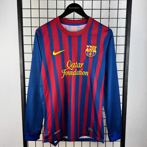 Retro Barcelona 2011/2012 Tay Dài ( Sân Nhà )