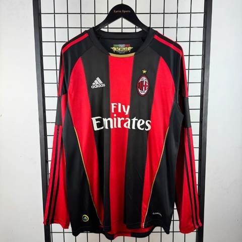 Retro Ac Milan 2010/2011 Tay Dài ( Sân Nhà )