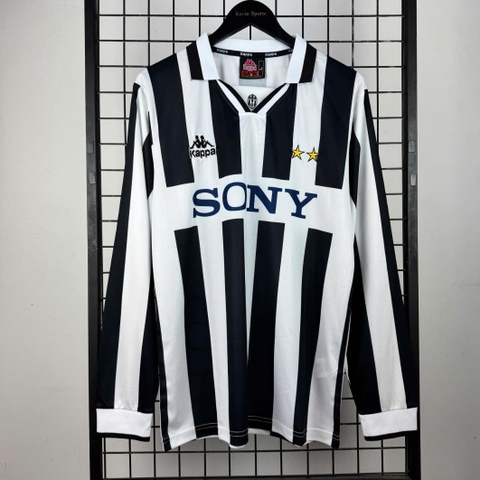 Retro Juventus 1995/1996 Tay Dài ( Sân Nhà )