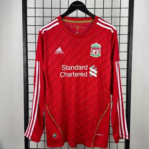 Retro Liverpool 2010/2011 Tay Dài ( Sân Nhà )