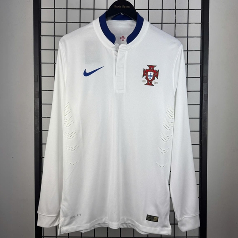 Retro Bồ Đào Nha 2014 Tay Dài ( Sân Khách )