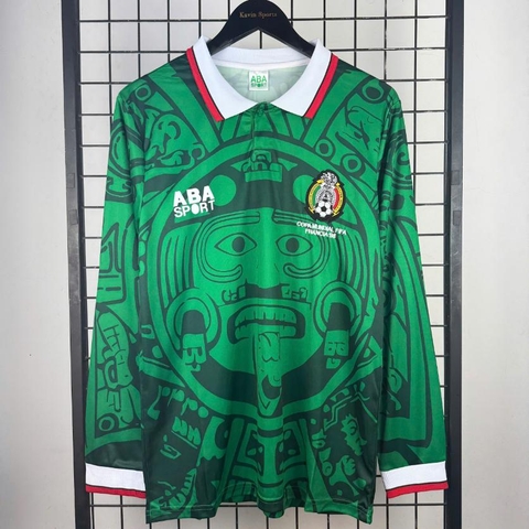 Retro Mexico 1998 Tay Dài ( Sân Nhà )