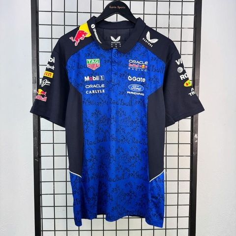 Áo Polo F1 Red Bull 2025 ( Xanh )