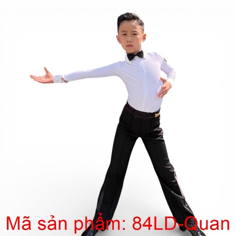 (84 Lò Đúc) Quần Latin Nam - Đen