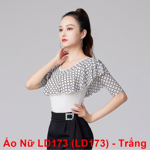 (CMJ) Áo Nữ LD173 (LD173) - Trắng + Size