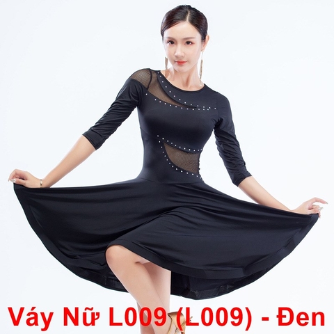 (CMJ) Váy Nữ L009 (L009) - Đen + Size