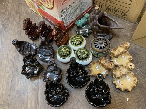 Lư Xông Trầm gốm - 10T