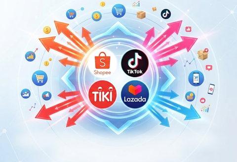 Nhà bán hàng tìm cách kéo khách khỏi Shopee, TikTok Shop vì phí sàn tăng cao