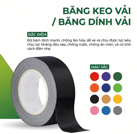 Băng Keo Vải / Băng Dính Vải