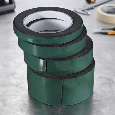 Băng Keo Xốp Xanh 2 Mặt Cắt Khổ Theo Yêu Cầu