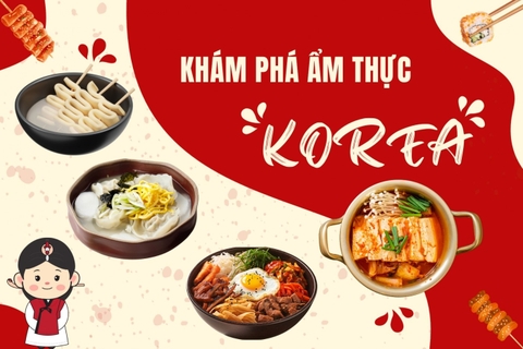 Khám phá ẩm thực Hàn Quốc