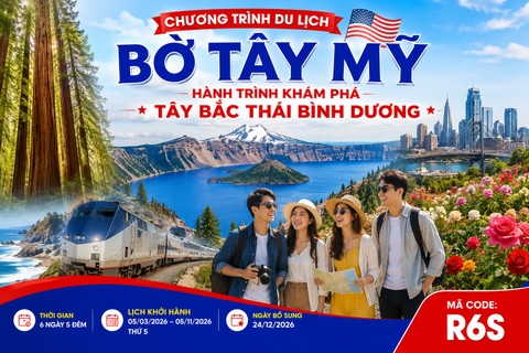 R6S - KHÁM PHÁ TÂY BẮC THÁI BÌNH DƯƠNG 6N5D