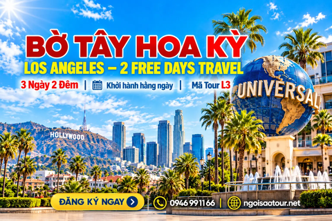 L3 - LOS ANGELES – 2 FREE DAYS TRAVEL