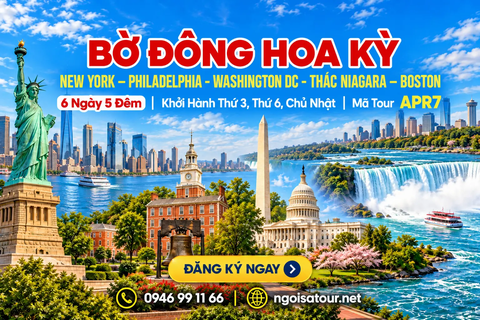 APR7 - NEW YORK - PHILADELPHIA - WASHINGTON - NIAGARA - BOSTON (KM)