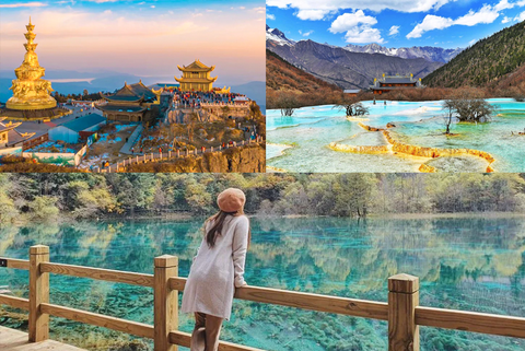 Hảo sơn hảo thuỷ - Đại mỹ Tứ Xuyên: CỬU TRẠI CÂU – NGA MI SƠN LẠC SƠN ĐẠI PHẬT – TRÙNG KHÁNH