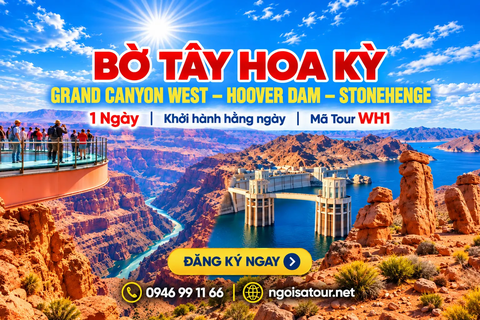 WH1 - GRAND CANYON WEST – HOOVER DAM –  STONEHENGE