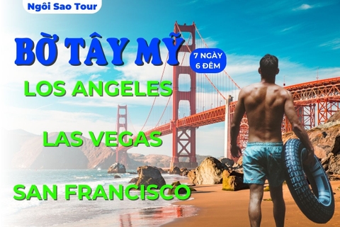 TOUR MỸ BỜ TÂY LOS ANGELES - LAS VEGAS - SAN FRANCISCO 7N6Đ