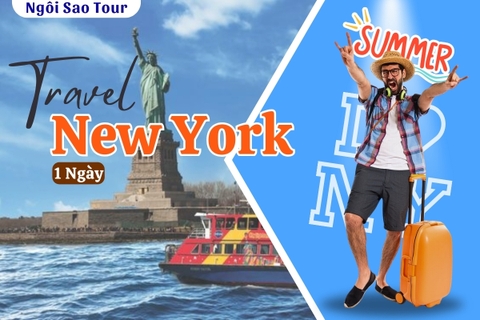 Tour Nội Địa Mỹ Bờ Đông NY1: New York City (1 Ngày) cùng Ngôi Sao Group