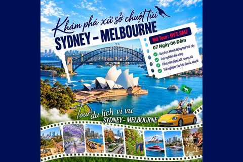 ĐVT.SM7 TOUR ÚC: SYDNEY – MELBOURNE 7N6Đ