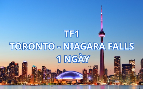 TF1 - TORONTO - NIAGARA FALLS 1 NGÀY