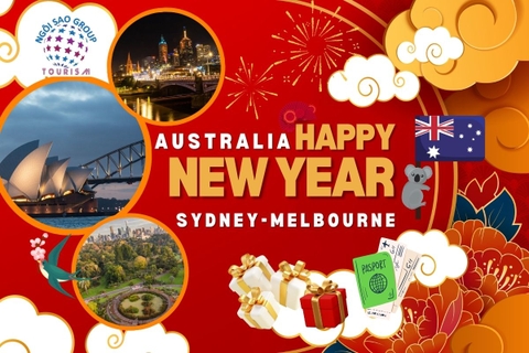 TOUR DU LỊCH ÚC 6N5Đ SYDNEY - MELBOURNE THÁNG 3/2024