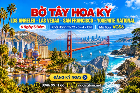 VGS6: LOS ANGELES - LAS VEGAS - SAN FRANCISCO - YOSEMITE NATIONAL