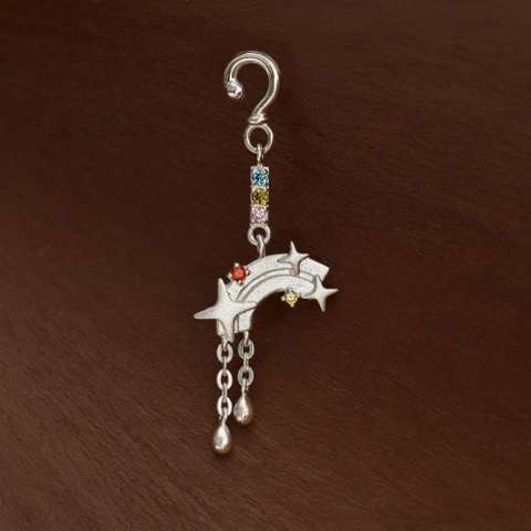 Charm Kính Bạc 925 Cầu Vồng - Rainbow Glow - VKC11