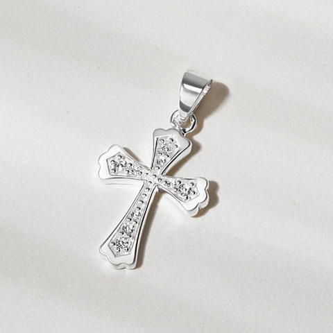 Mặt Dây Chuyền Thánh Giá Lớn Bạc 925 CARA LUNA Cross Pendant - VSP502