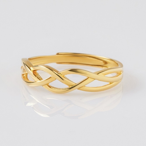 Nhẫn Bạc 925 Freesize Tình Yêu Cho Nam - True Love - VYR02