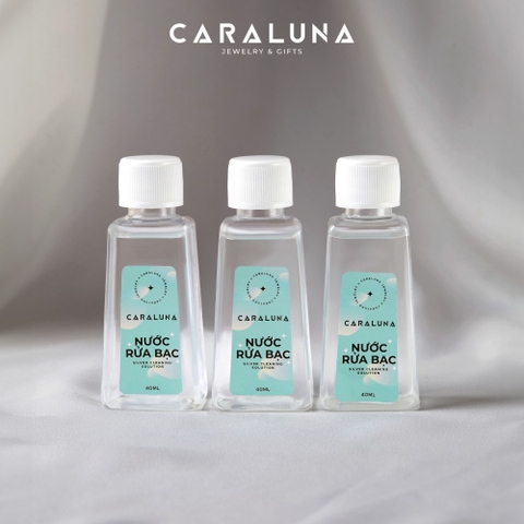 (Package) Nước Rửa Trang Sức Bạc Sáng Bóng, An Toàn 40ml - VSC01