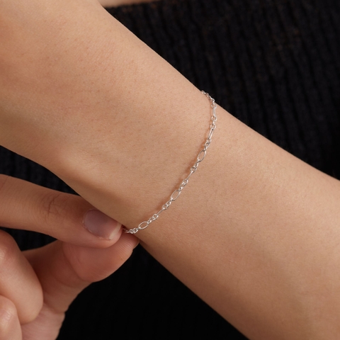 Lắc Tay Bạc 925 Dây Xích Classic - Linked Chain - VCB27 - Hover