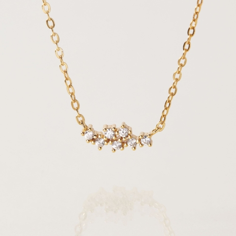 Dây Chuyền Bạc 925 Đính Chùm Sao Đá Lấp Lánh Galaxy - VCN501