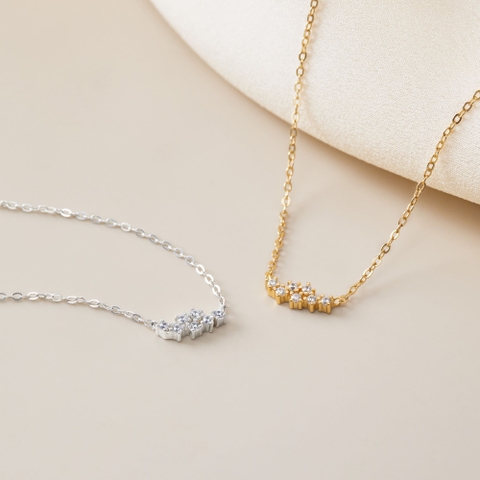 Dây Chuyền Bạc 925 Đính Chùm Sao Đá Lấp Lánh Galaxy - VCN501 - Hover