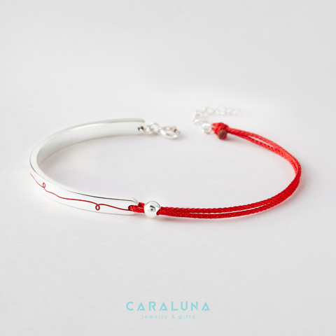 (Một Cặp) Bộ Vòng Tay Đôi Gắn Kết Lucky Love Nam Nữ - Trang Sức Cặp Đôi Ý Nghĩa - VYB42 & VYB43