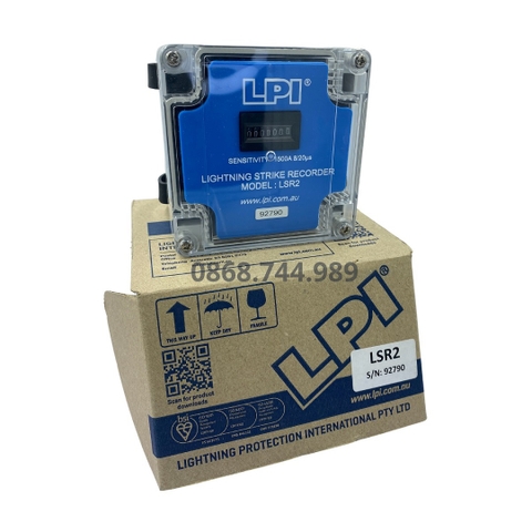 Bộ đếm sét LPI LSR2 (ÚC) - Lightning Strike Recorder
