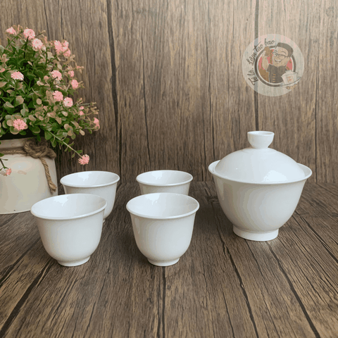 Bộ chén khải sứ 4 chén