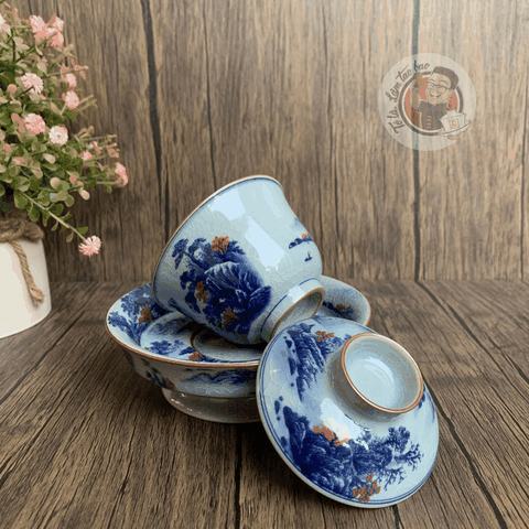 Khải men rạn đế cao