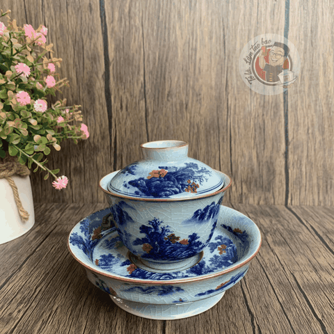 Khải men rạn đế cao