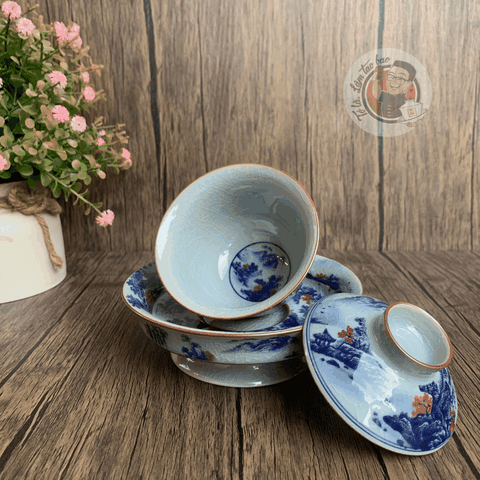 Khải men rạn đế cao