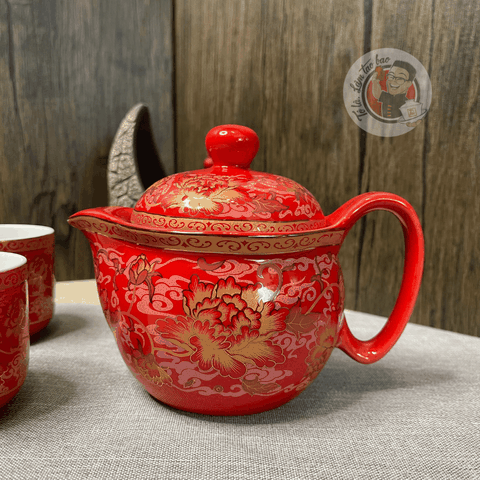 Bộ Trà Sứ Mã 1