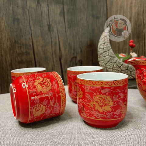 Bộ Trà Sứ Mã 1