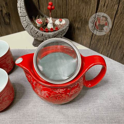 Bộ Trà Sứ Mã 1