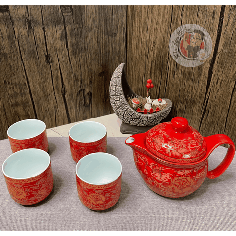 Bộ Trà Sứ Mã 1