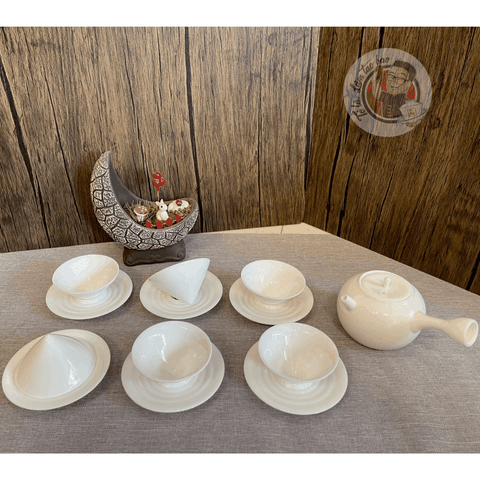 Bộ Trà Sứ Chén Nón